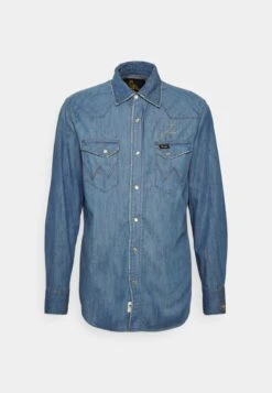 Wrangler Leon - Camisa - Washed Indigo -Blen Ropa Comercio 4b2fcb9819b24fb7a1cd3b0e970b16ec