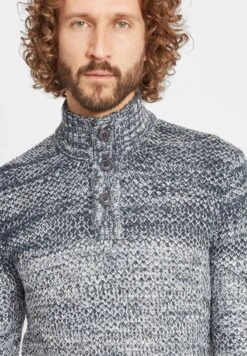 Solid Sdafton - Jersey De Punto - Insignia Blue Melange -Blen Ropa Comercio 4c8f05f0b0614ea2baa2656cf1ebb003