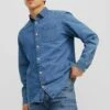 Jack & Jones Langärmeliges - Camisa - Medium Blue Denim -Blen Ropa Comercio 4cc3b576ed6e4bc18021e88f924df724