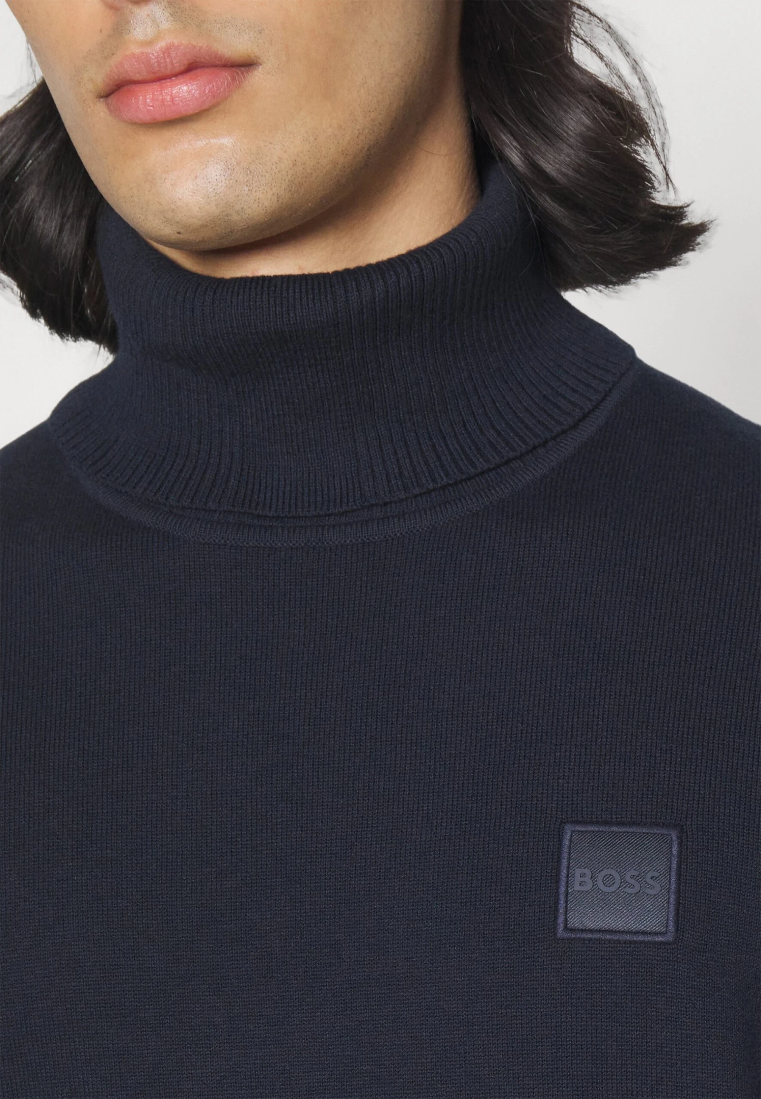 Boss Akiro - Jersey De Punto - Dark Blue 8 Boss Akiro - Jersey De Punto - Dark Blue - Imagen 6