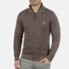 Indicode Jeans Idandy - Chaqueta De Punto - Dark Brown
