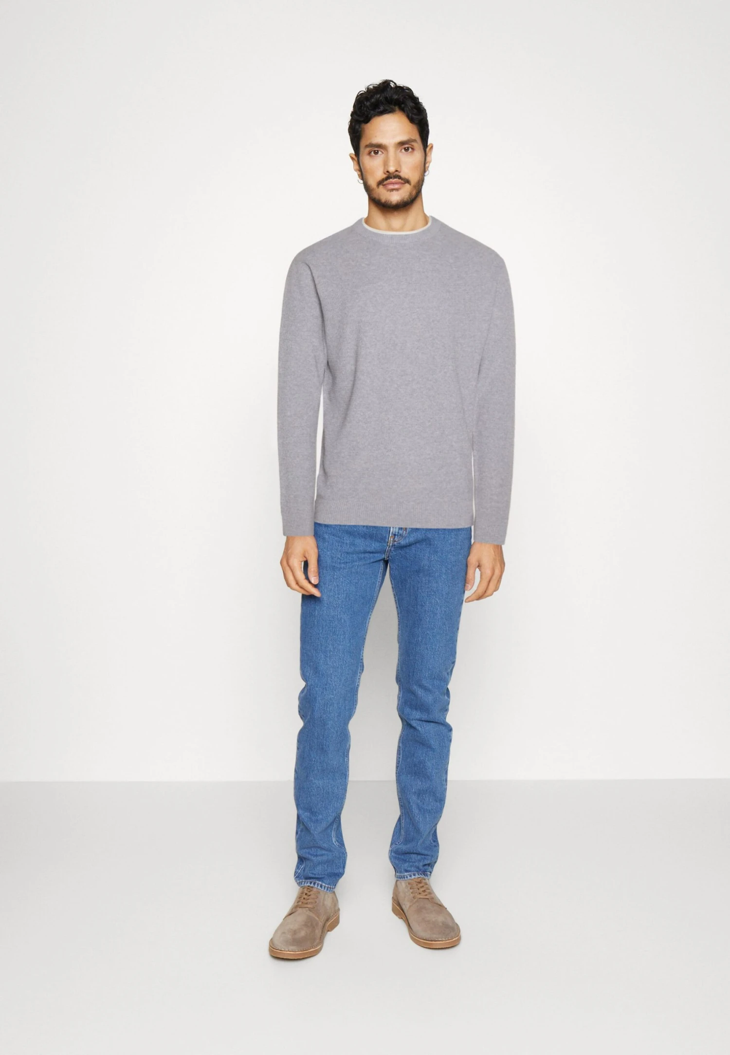 TOM TAILOR Denim Jersey De Punto - Light Stone Grey Melange 4 TOM TAILOR Denim Jersey De Punto - Light Stone Grey Melange - Imagen 2