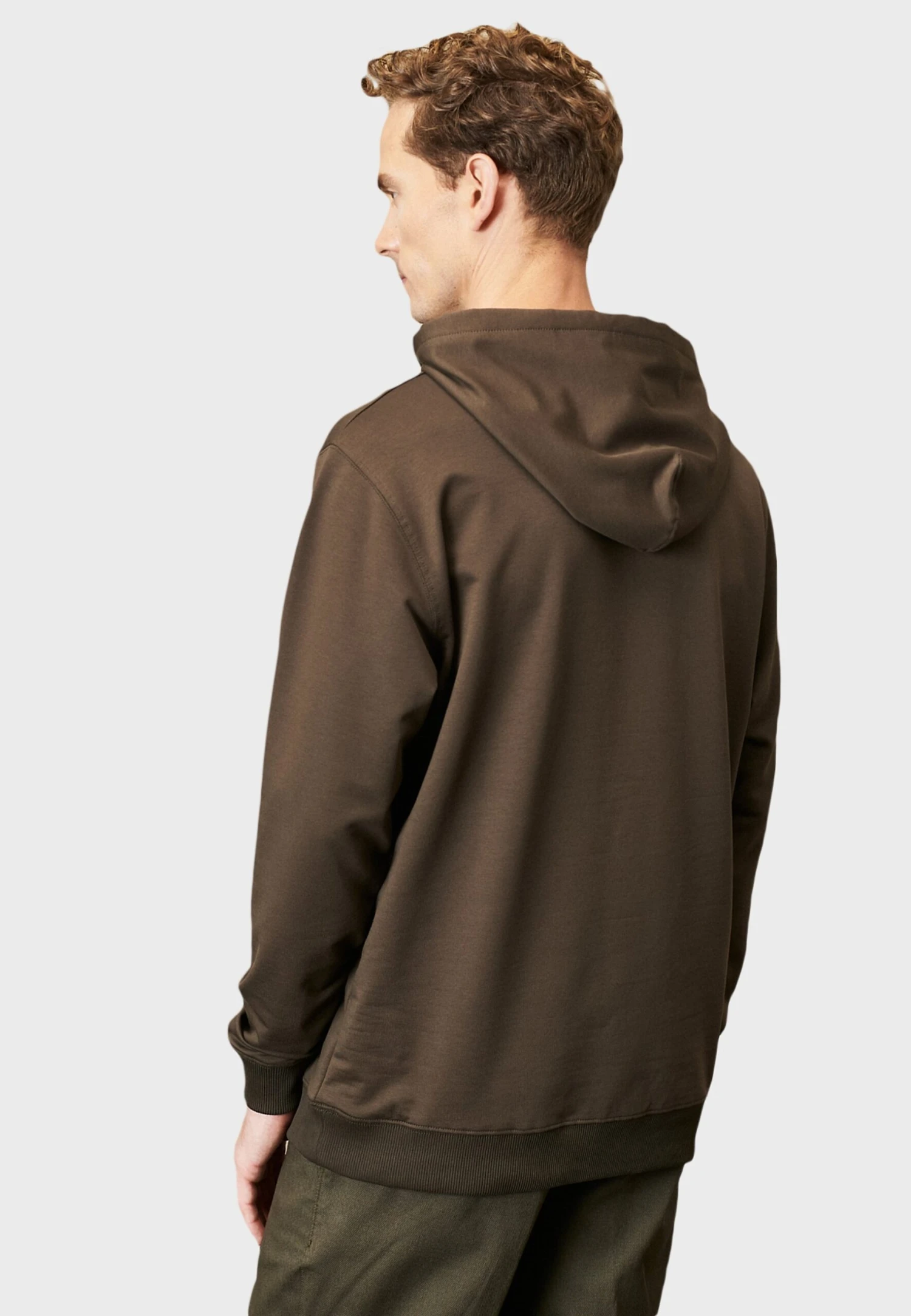 Standard Fit- Sudadera - Khaki 5 Standard Fit- Sudadera - Khaki - Imagen 3