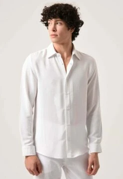 Camisa Elegante - White
