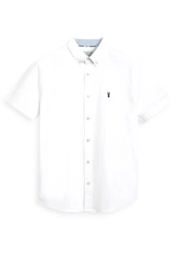 Next Short Sleeve Oxford With Stag - Camisa - White -Blen Ropa Comercio 532c52997421495b92869f37d6ee4587