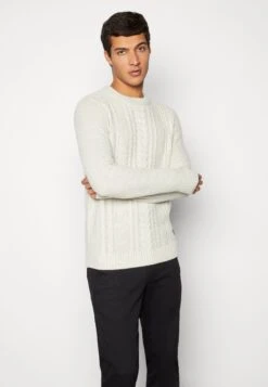Jack & Jones Jjcraig Crew Neck- Jersey De Punto - White 11 Jack & Jones Jjcraig Crew Neck- Jersey De Punto - White -Blen Ropa Comercio 53a0aa08cffd409db4490f48fc0d0c13