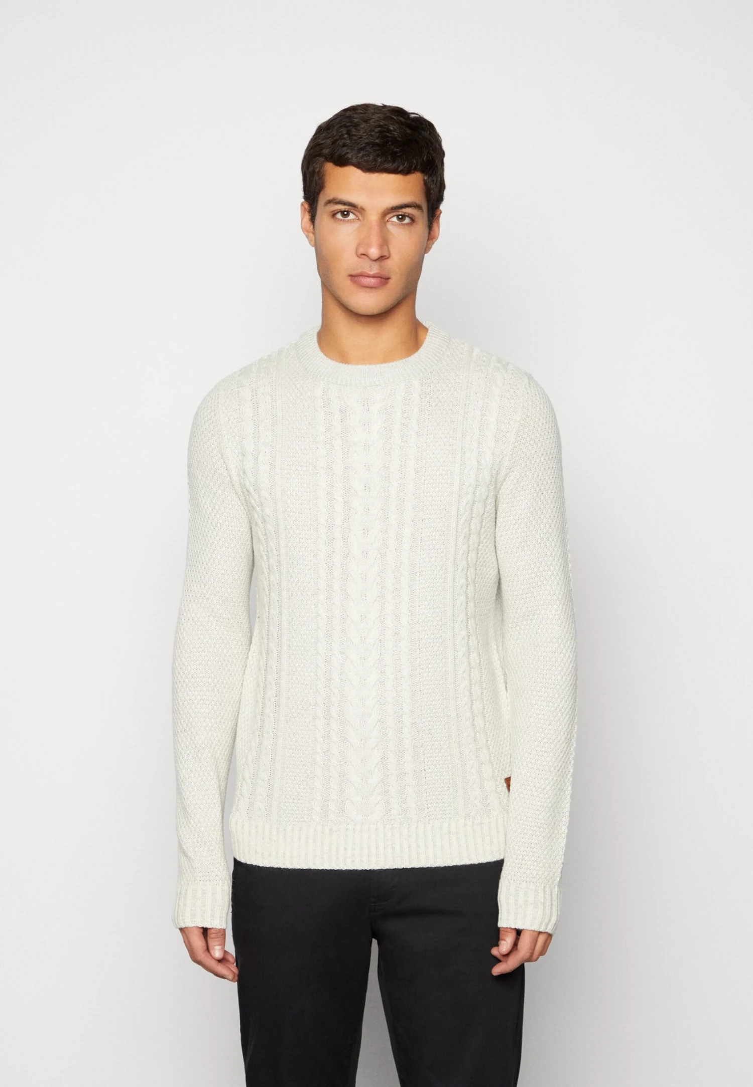 Jack & Jones Jjcraig Crew Neck- Jersey De Punto - White 3 Jack & Jones Jjcraig Crew Neck- Jersey De Punto - White