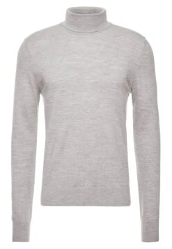 SAMSØE SAMSØE Flemming Turtle Neck - Jersey De Punto - Grey -Blen Ropa Comercio 5759127e67454dc1a830e595aa7fbd56