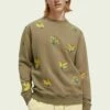 Scotch & Soda Crewneck- Sudadera - Khaki -Blen Ropa Comercio 578f28e2cccc4105b052381e84afffa4