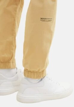 TOM TAILOR Denim Jogger - Pantalones Deportivos - Brown Rice -Blen Ropa Comercio 58bc5bb599bb4723a1ba752e3cf8b51a