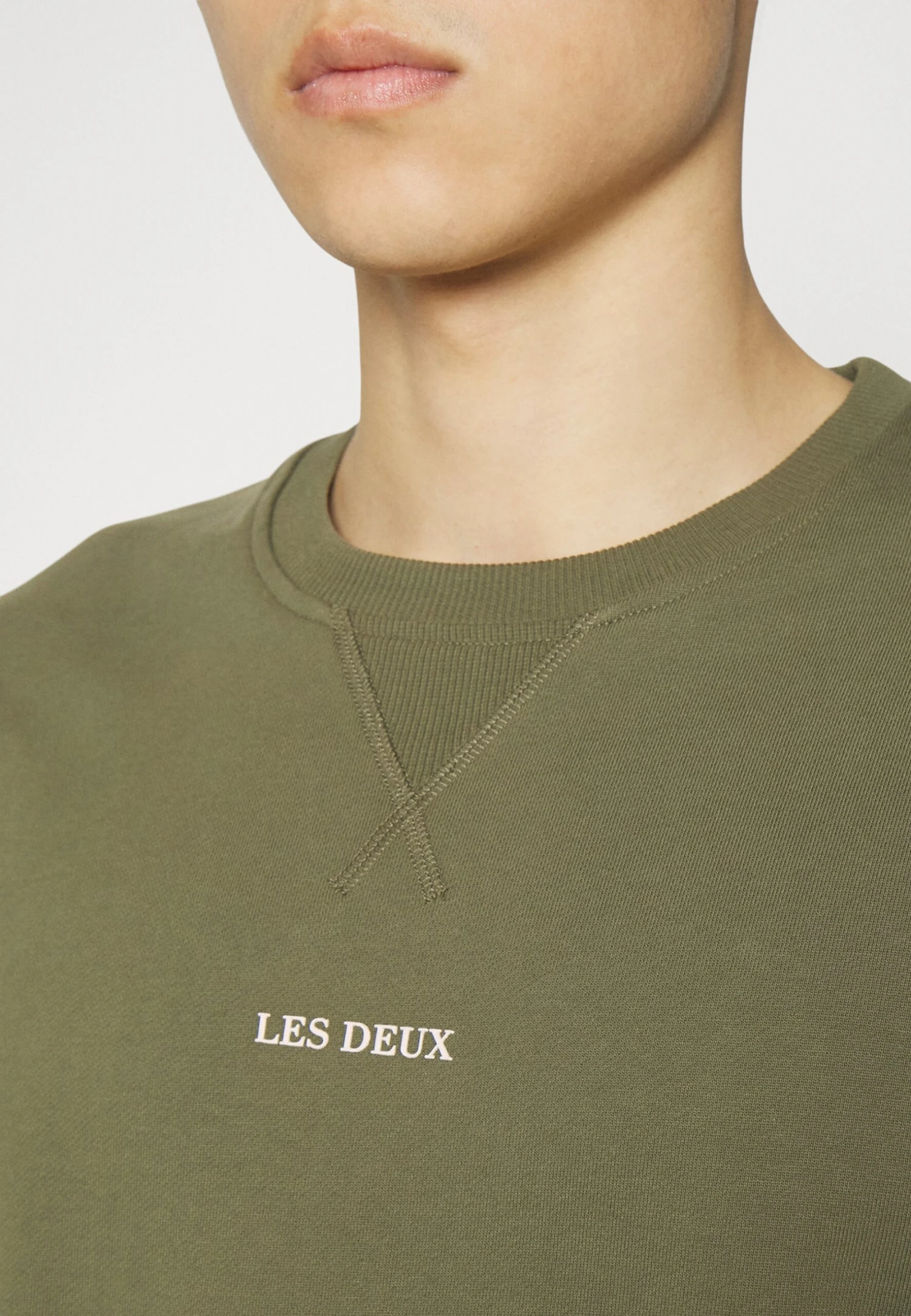 Les Deux Lens - Sudadera - Olive Night/Ivory 9 Les Deux Lens - Sudadera - Olive Night/Ivory - Imagen 7