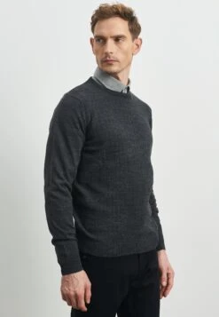 Standard Fit O Collar - Jersey De Punto - Anthracite -Blen Ropa Comercio 5bd7d0efa59148388bf22b720a03fbed