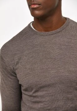 Profuomo Crew Neck - Jersey De Punto - Taupe -Blen Ropa Comercio 5c0cdadd51fd41cdaf44999dc61cd1a3