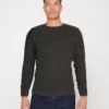 JACK&JONES Premium Jprblumiguel Crew Neck - Jersey De Punto - Dark Grey Melange