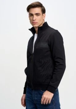 BIG STAR Davosar - Sudadera Con Cremallera - Schwarz -Blen Ropa Comercio 600b401124224862b454c4eaa8270066