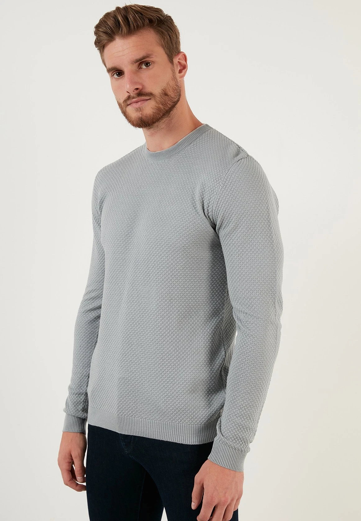 Jersey De Punto - Light Grey 5 Jersey De Punto - Light Grey - Imagen 3