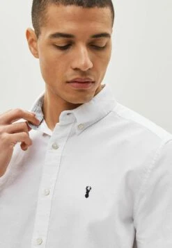 Next Short Sleeve Oxford With Stag - Camisa - White -Blen Ropa Comercio 616780ff01594b8280dec82a6f516829