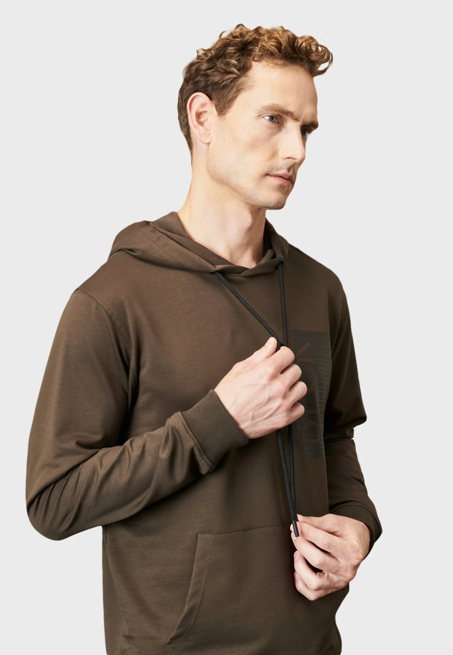 Standard Fit- Sudadera - Khaki 7 Standard Fit- Sudadera - Khaki - Imagen 5