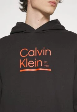 Calvin Klein Logo Hoodie - Sudadera - Black -Blen Ropa Comercio 6327cfec989f4b6da83aea6056cde5ba