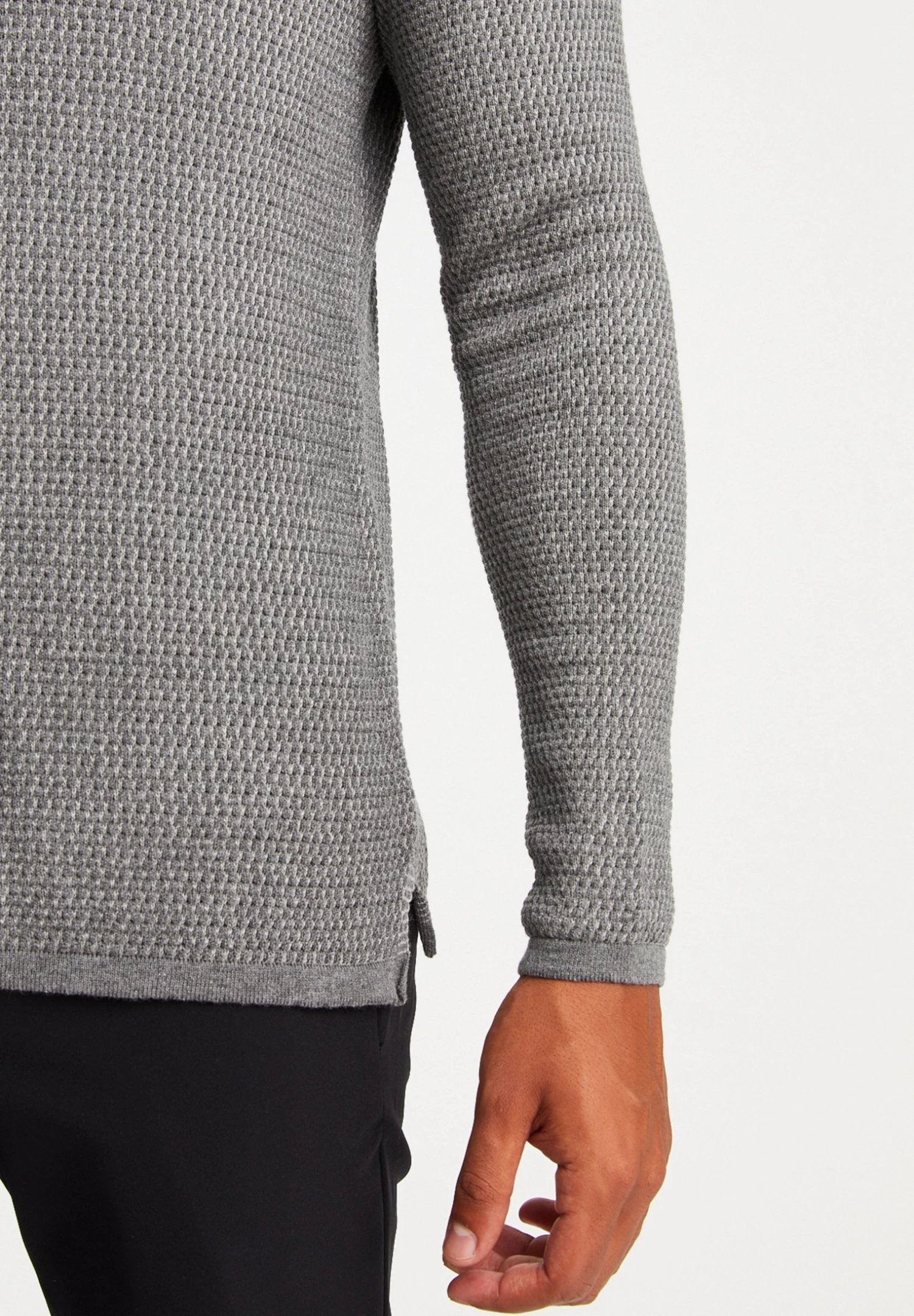 Jersey De Punto - Grau 7 Jersey De Punto - Grau - Imagen 5