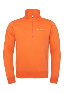 Sail Racing Bowman Logo T-Neck - Sudadera - Orange Spring
