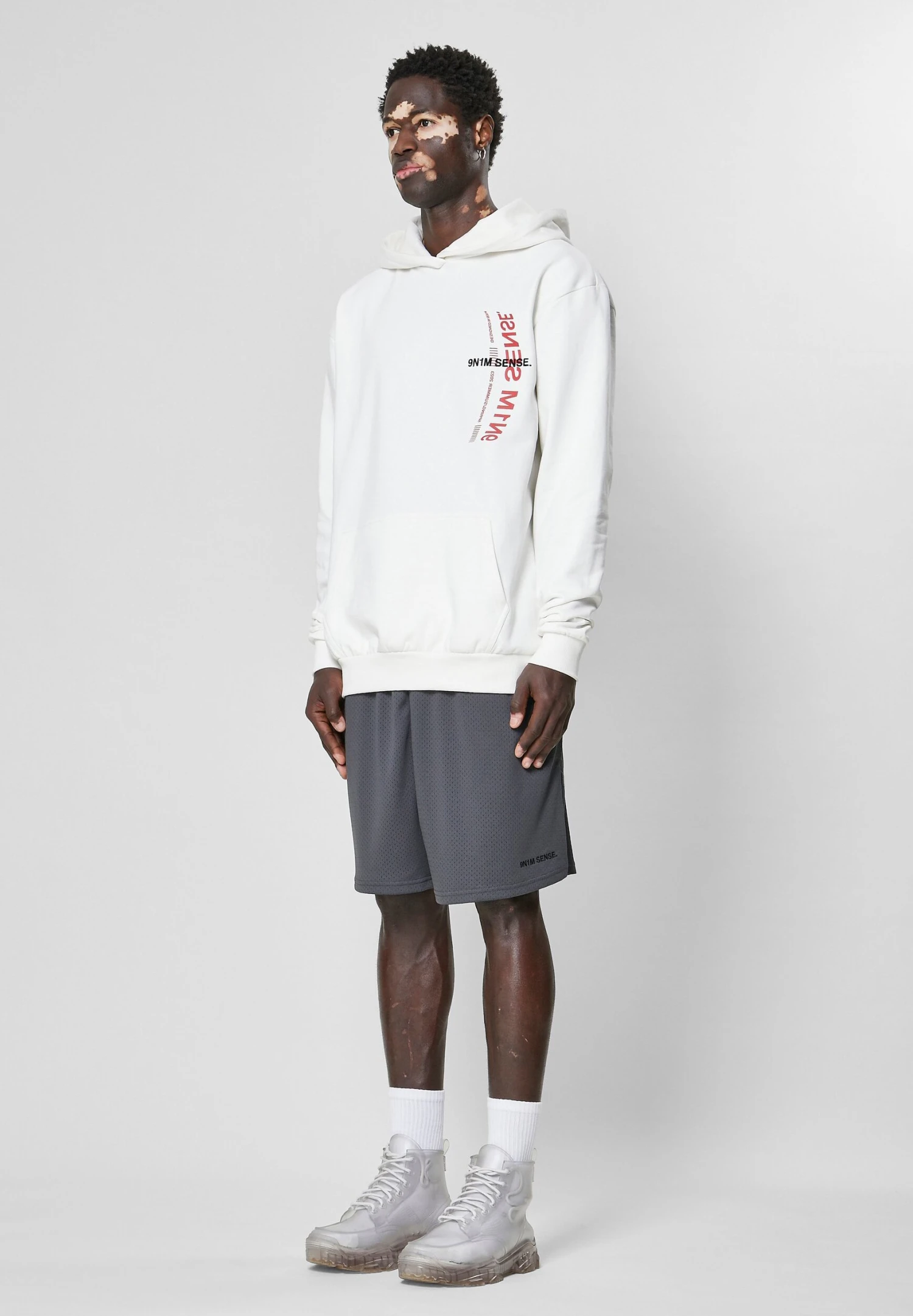 Sense Berlin - Jersey Con Capucha - Offwhite 4 Sense Berlin - Jersey Con Capucha - Offwhite - Imagen 2