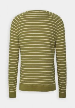 Denham Raglan Crew - Jersey De Punto - Olive Drab -Blen Ropa Comercio 67269dc8391b4ba8b29061d60b526977