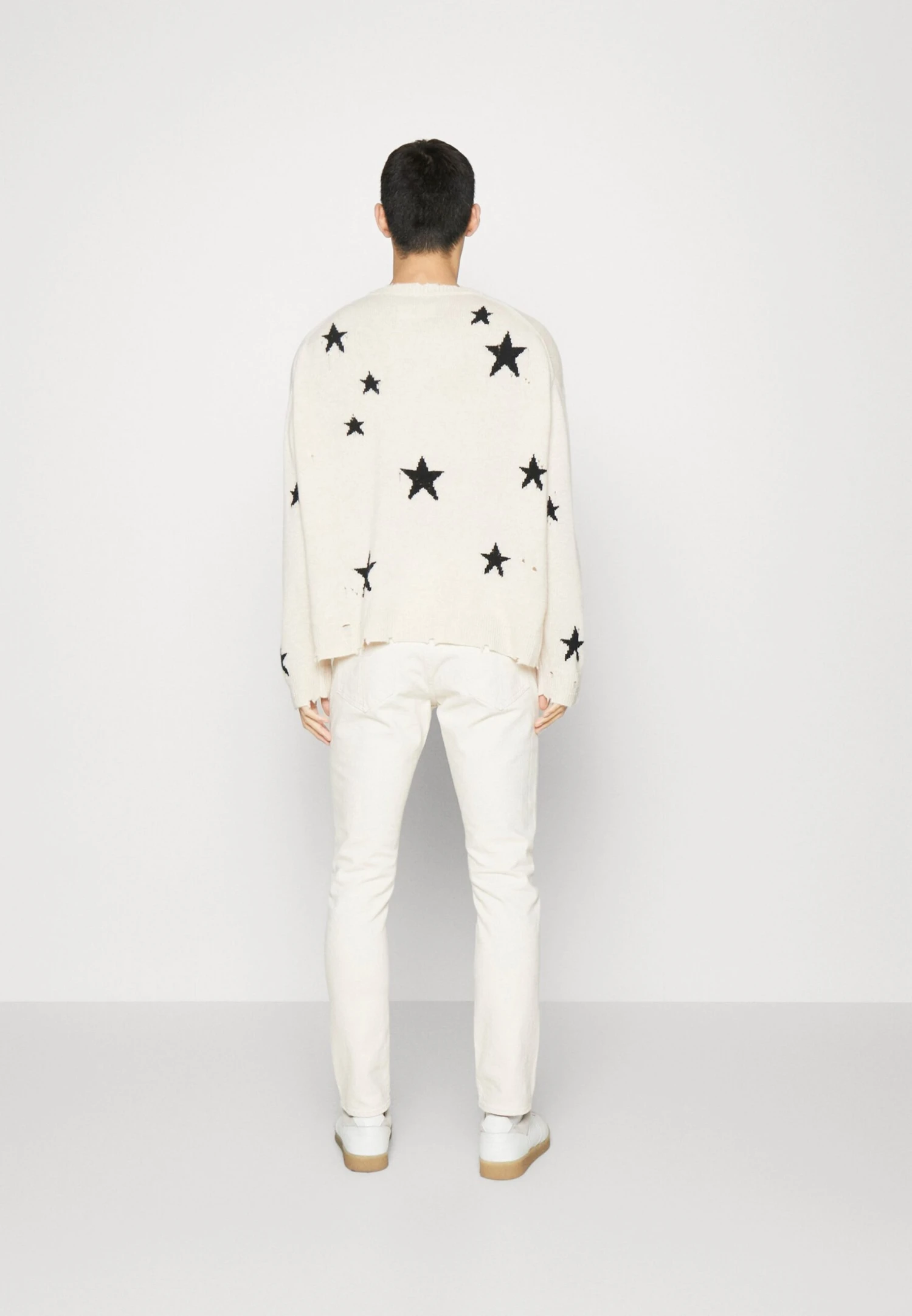 Zadig & Voltaire Markus Stars Destroy - Jersey De Punto - Sugar 5 Zadig & Voltaire Markus Stars Destroy - Jersey De Punto - Sugar - Imagen 3