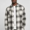 URBAN CLASSICS Mock Check - Camisa - Whitesand Black -Blen Ropa Comercio 680d4af7291745db9245ee9eb88b05b0