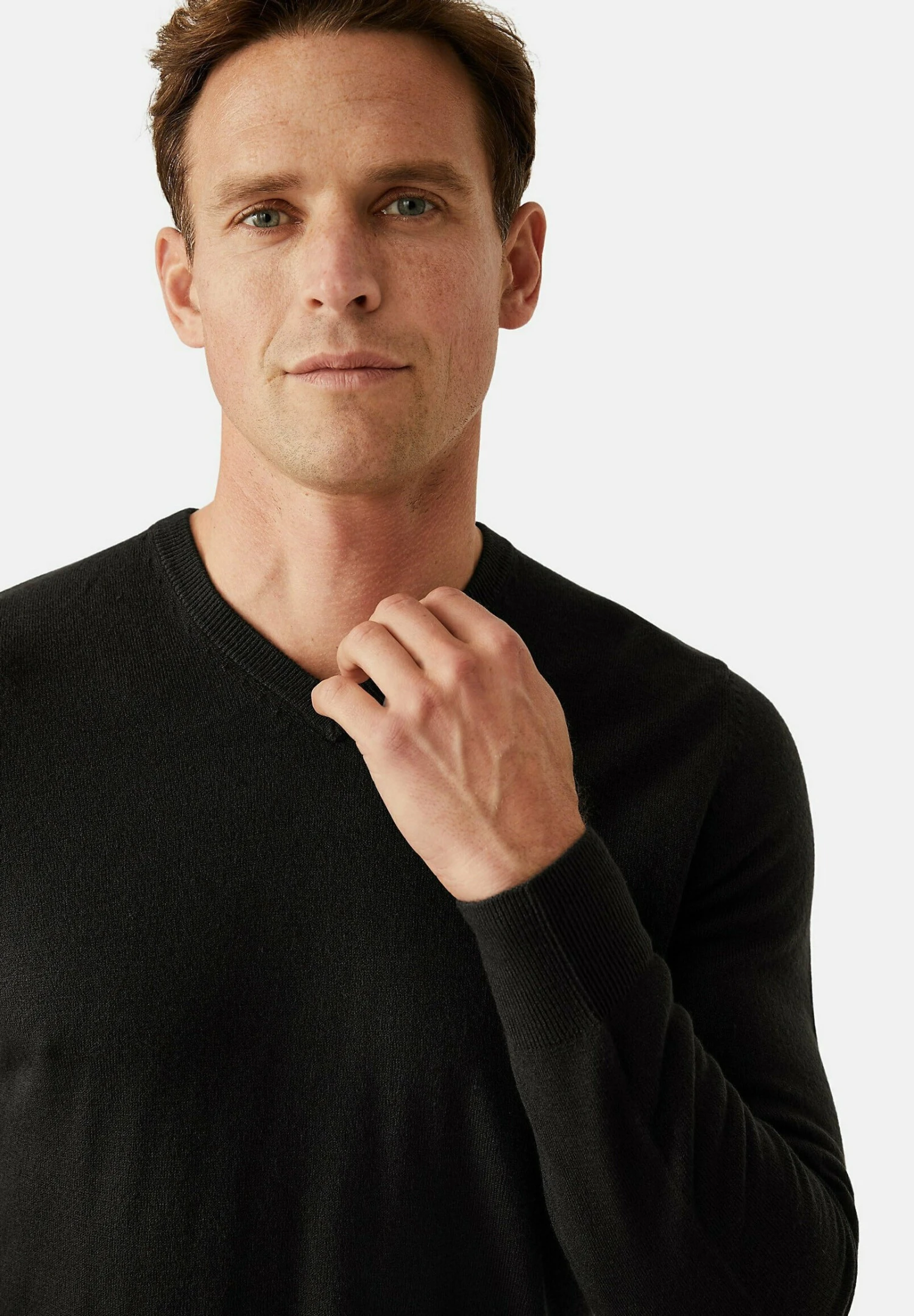 Marks & Spencer Cashmilon V-Neck - Jersey De Punto - Black 5 Marks & Spencer Cashmilon V-Neck - Jersey De Punto - Black - Imagen 3