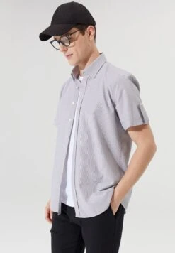 Painted - Camisa - Grey/White -Blen Ropa Comercio 6b5fe260fafb44179c4414f8716b5c1f