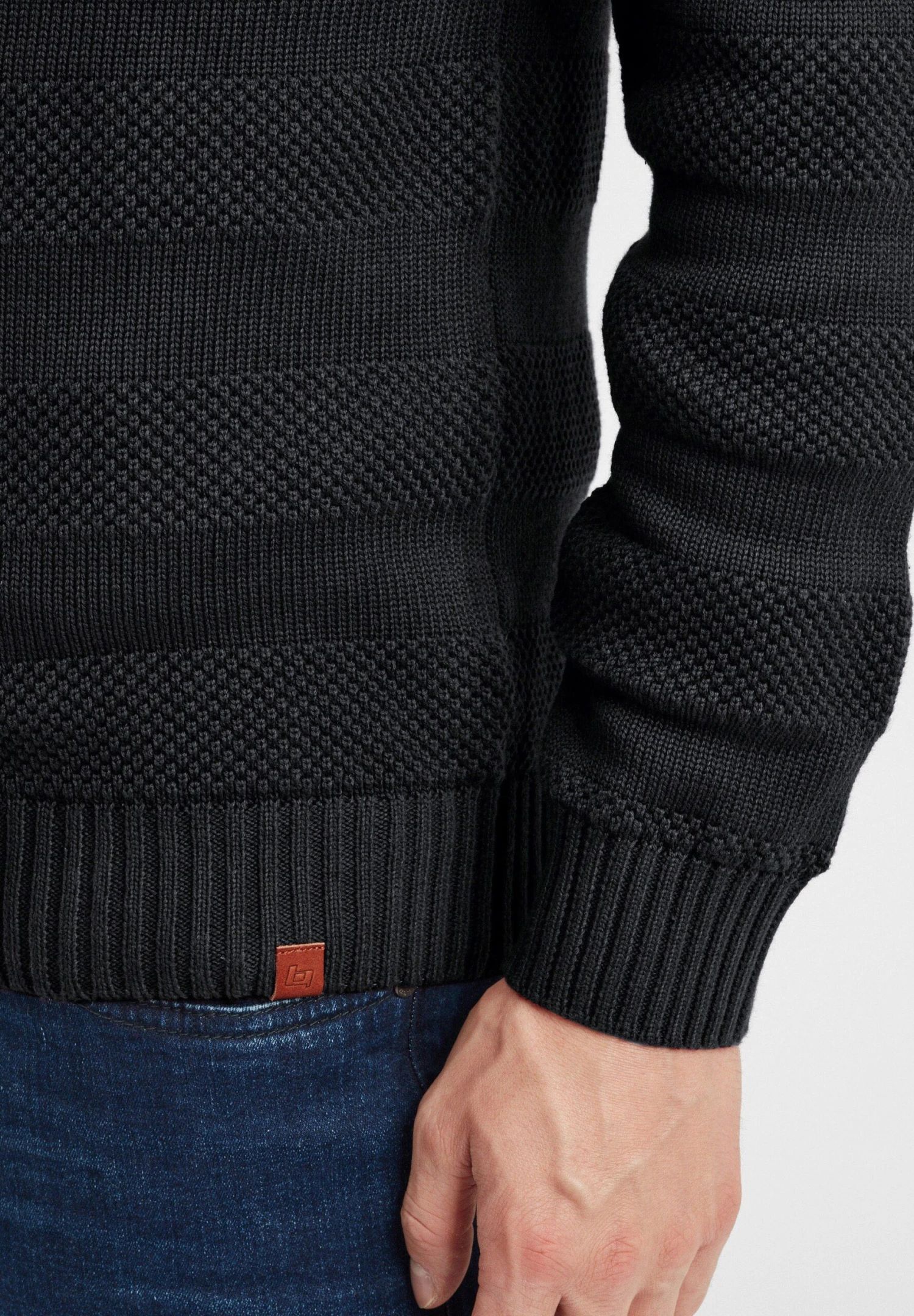 Blend Bhgaspar - Jersey De Punto - Black 7 Blend Bhgaspar - Jersey De Punto - Black - Imagen 5