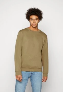 WEEKDAY Standard - Sudadera - Dark Khaki