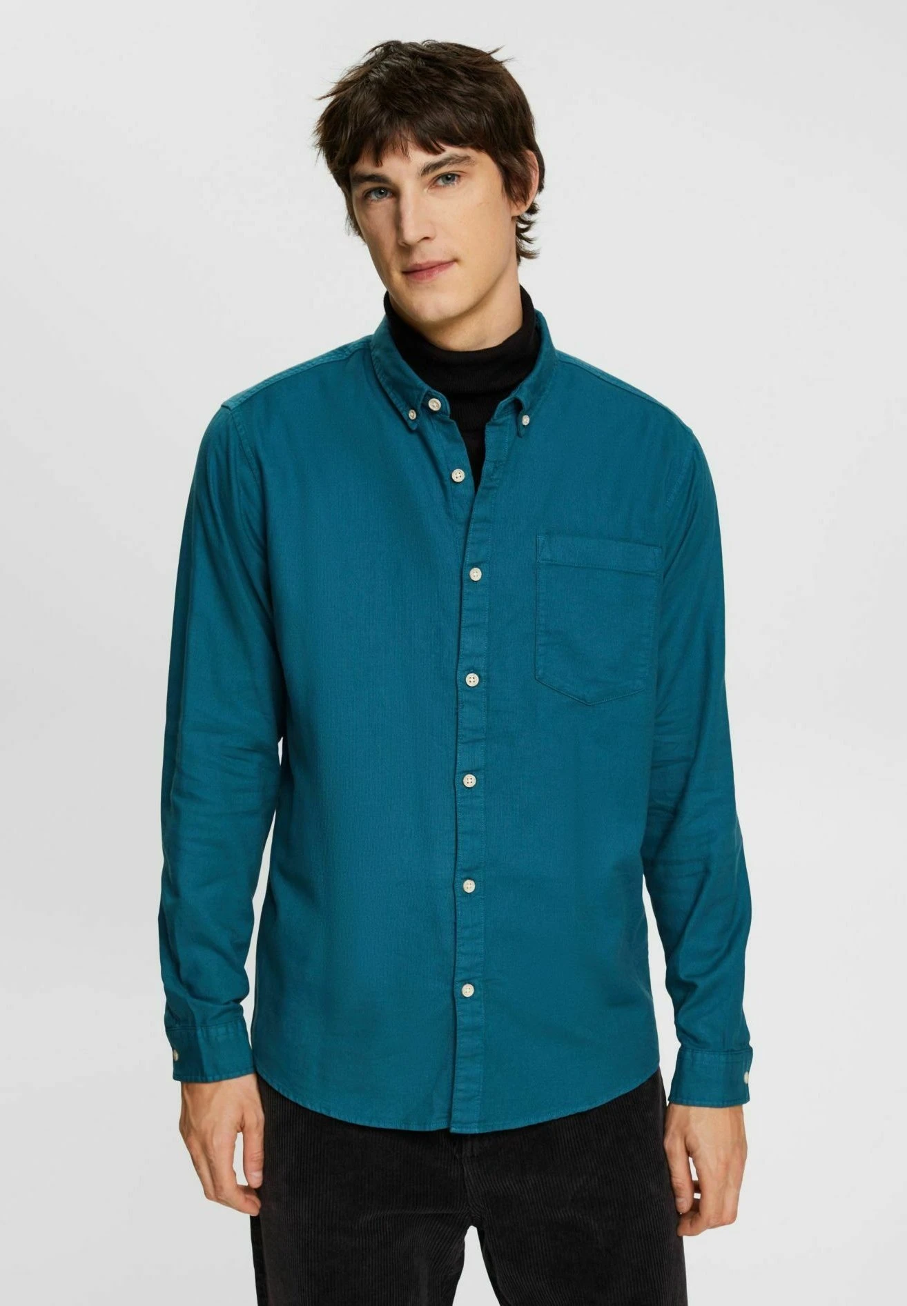 ESPRIT Camisa - Dark Turquoise 3 ESPRIT Camisa - Dark Turquoise