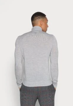 SAMSØE SAMSØE Flemming Turtle Neck - Jersey De Punto - Grey -Blen Ropa Comercio 6e8d18201cb049e2acc81052a42daf6a