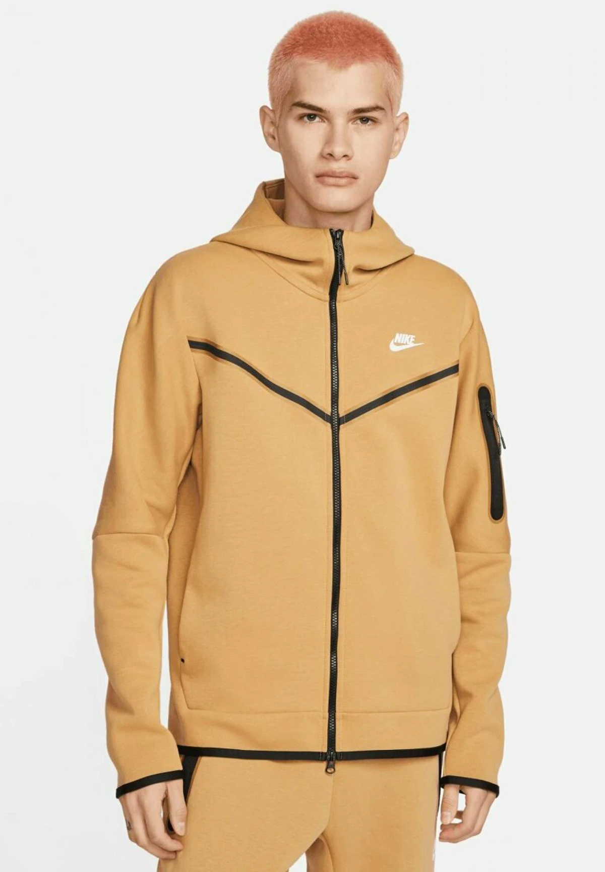 Nike Sportswear Tech - Sudadera Con Cremallera - Yellow 3 Nike Sportswear Tech - Sudadera Con Cremallera - Yellow