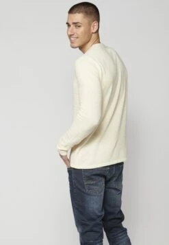 Koroshi Jersey De Punto - Crema 13 Koroshi Jersey De Punto - Crema -Blen Ropa Comercio 719210ee11a24d87870e801dfd45b7c4