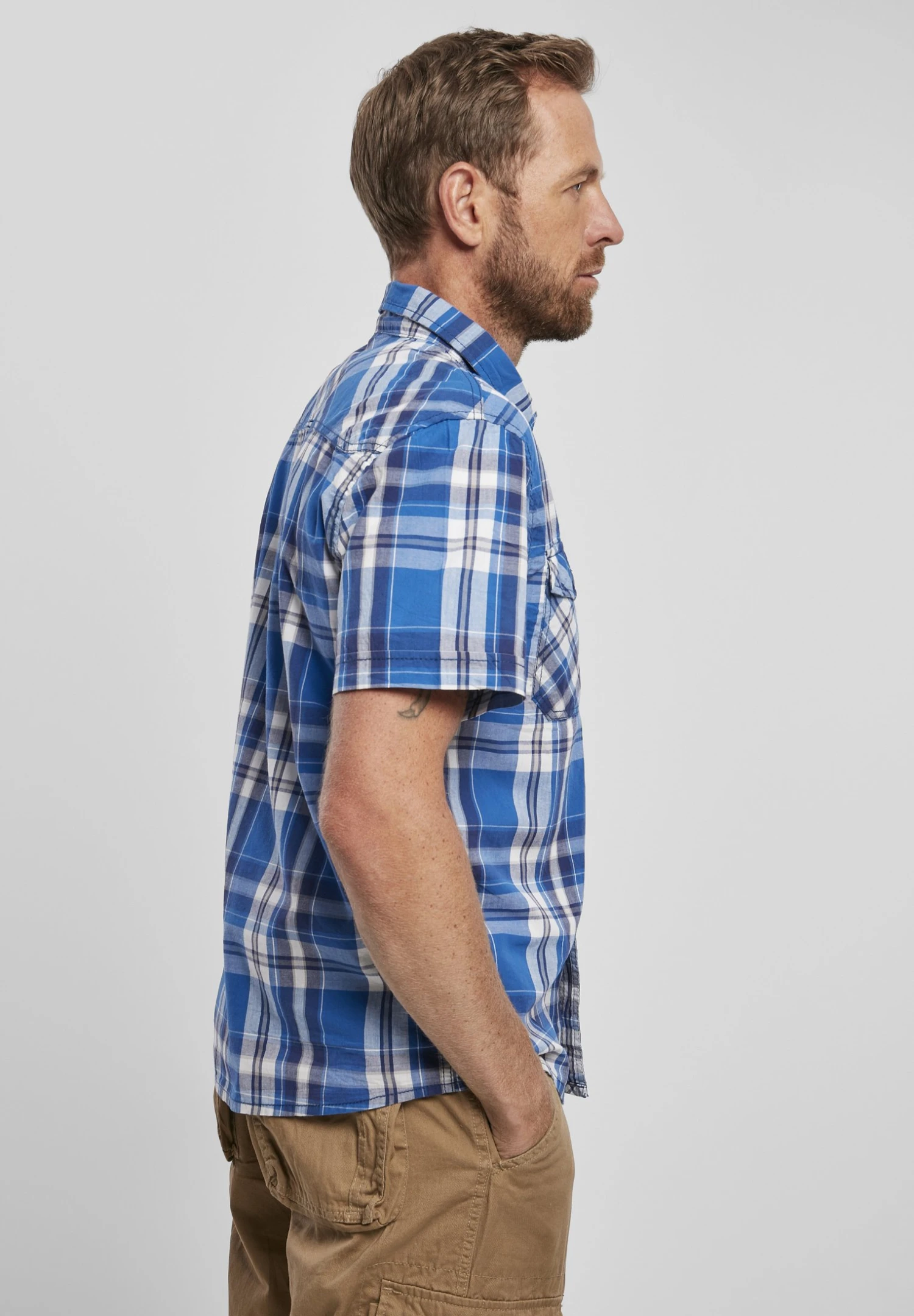 Brandit Roadstar - Camisa - Blue 5 Brandit Roadstar - Camisa - Blue - Imagen 3