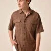 Short Sleeve- Camisa - Brown 1 Short Sleeve- Camisa - Brown -Blen Ropa Comercio 725ac3f243514cafb8e460fac3660c59