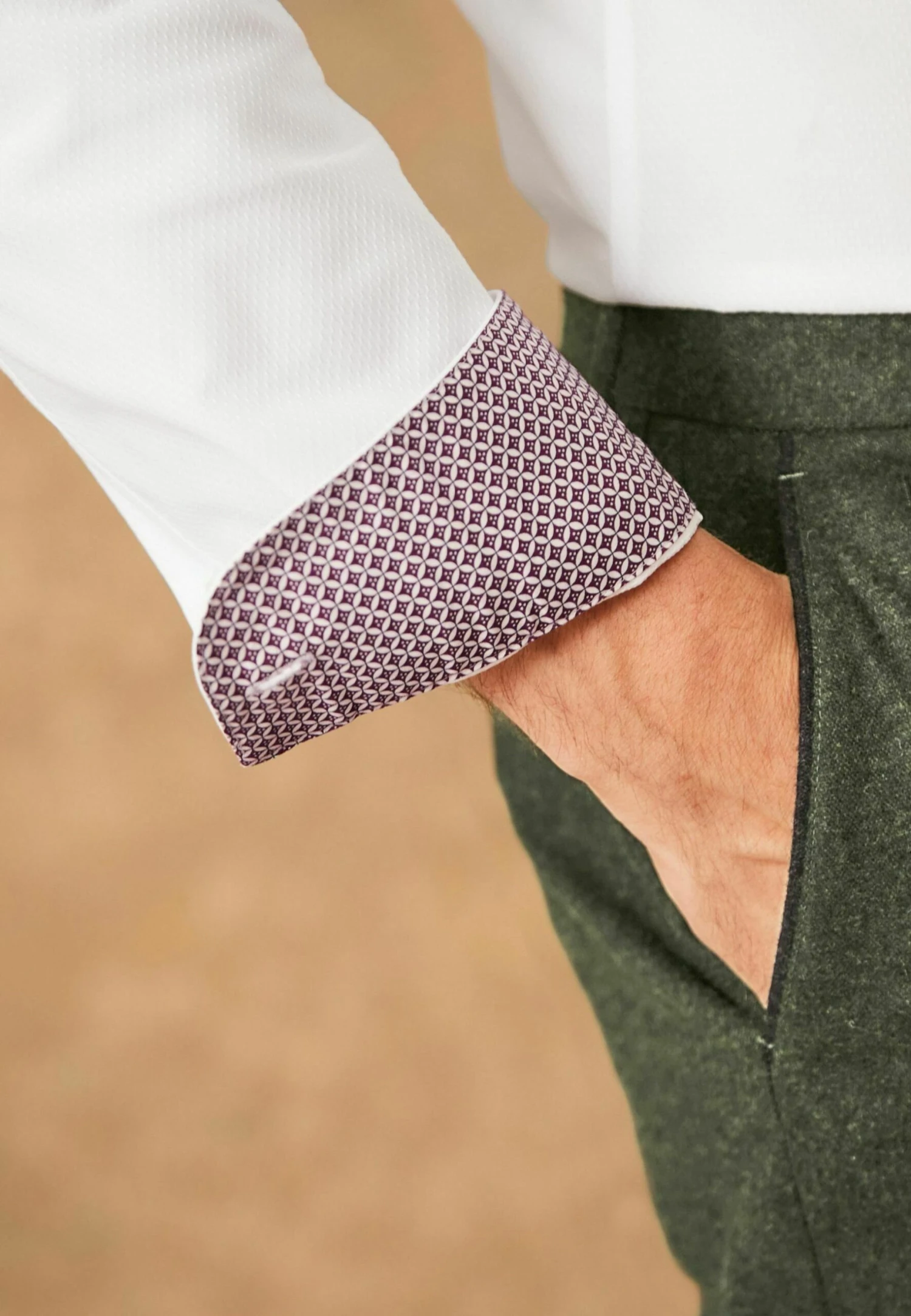 Next Heritage Single Cuff - Camisa Elegante - White Penny Collar 11 Next Heritage Single Cuff - Camisa Elegante - White Penny Collar - Imagen 9