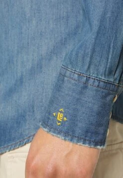 Wrangler Leon - Camisa - Washed Indigo -Blen Ropa Comercio 764330c95de84655be54dfba18ce3393