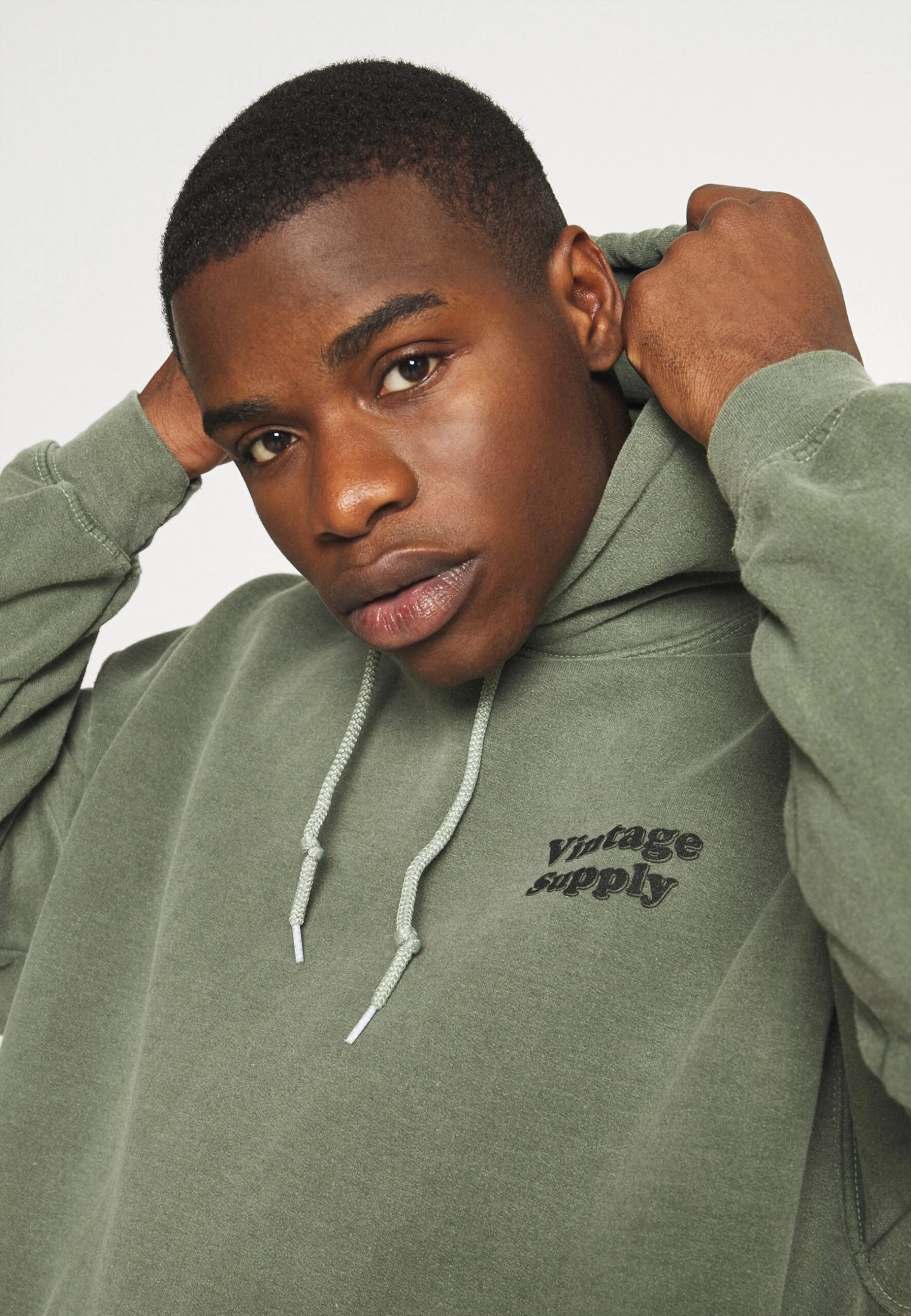 Vintage Supply Overdye Flow Hoodiecore Colours - Sudadera - Khaki 5 Vintage Supply Overdye Flow Hoodiecore Colours - Sudadera - Khaki - Imagen 3