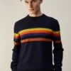 PAUL SMITH Crew Neck - Jersey De Punto - Dark Blue -Blen Ropa Comercio 796e6a5af6ae467599e6bd163442918c