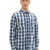 Tom Tailor Mit Karomuster - Camisa - Indigo Blue Check -Blen Ropa Comercio 79ba1da09f8141a191c45e36ad17e6b6