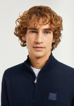 POLO CLUB Zipper NeckBlock- Jersey De Punto - Navy -Blen Ropa Comercio 7a0dbed90c7d479888cd2601e93adab2