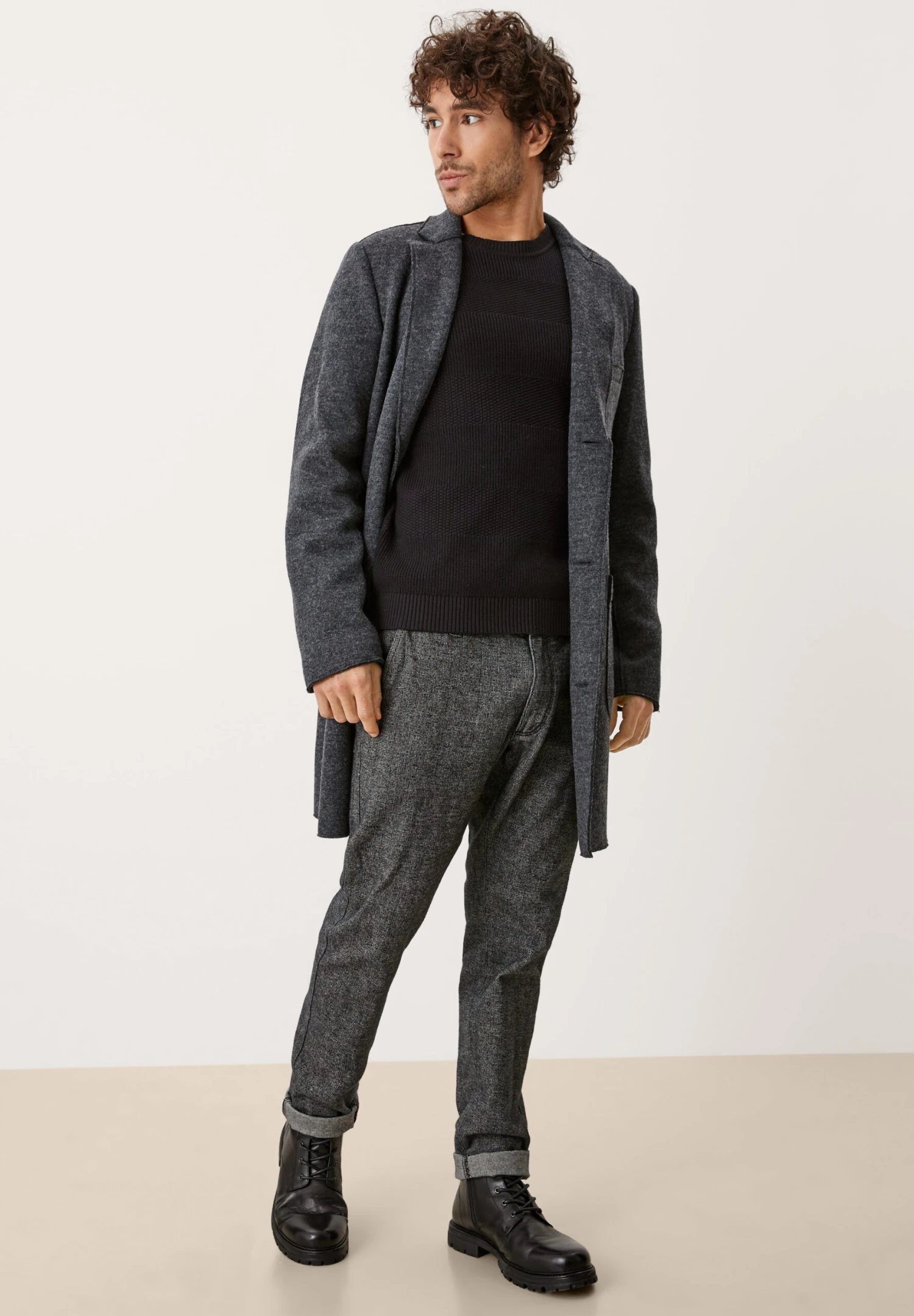 S.Oliver Met Motief - Jersey De Punto - Black 4 S.Oliver Met Motief - Jersey De Punto - Black - Imagen 2