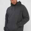 URBAN CLASSICS Blank Hoody - Jersey Con Capucha - Dark Grey -Blen Ropa Comercio 7a437629fe80436281a634b3b3b26b73
