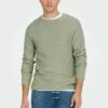 Only & Sons Onsdextor Raglan - Jersey De Punto - Seagrass