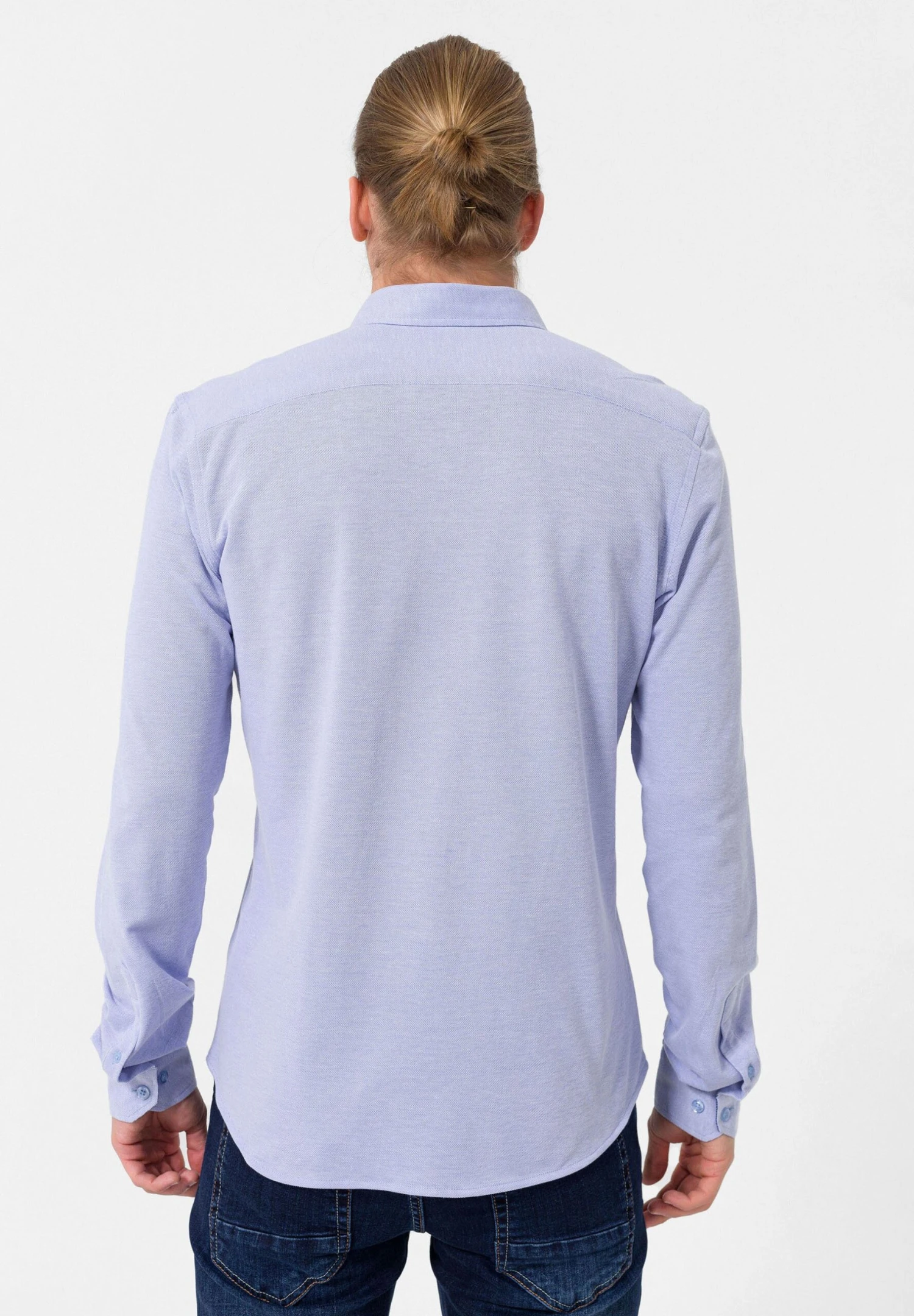 Camisa - Blue Melange 4 Camisa - Blue Melange - Imagen 2