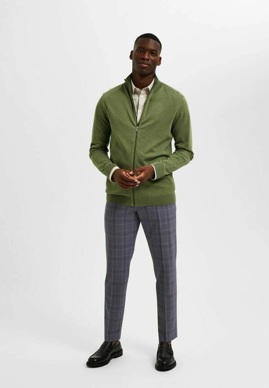 Selected Homme Berg Full Zip B Noos - Chaqueta De Punto - Vineyard Green 4 Selected Homme Berg Full Zip B Noos - Chaqueta De Punto - Vineyard Green - Imagen 2